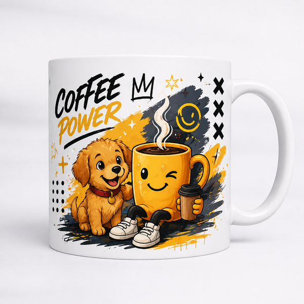 Coffee Power Doggo